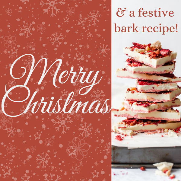 MERRY CHRISTMAS + EASY BARK RECIPE!